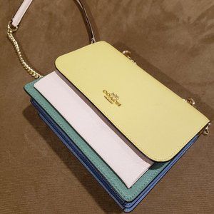 Coach Colorblock Klare Crossbody Purse (Pastel)
